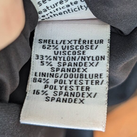 Diane von Furstenberg Dress Size XS Extra Small 2 Black Rushing Detail - Picture 7 of 7